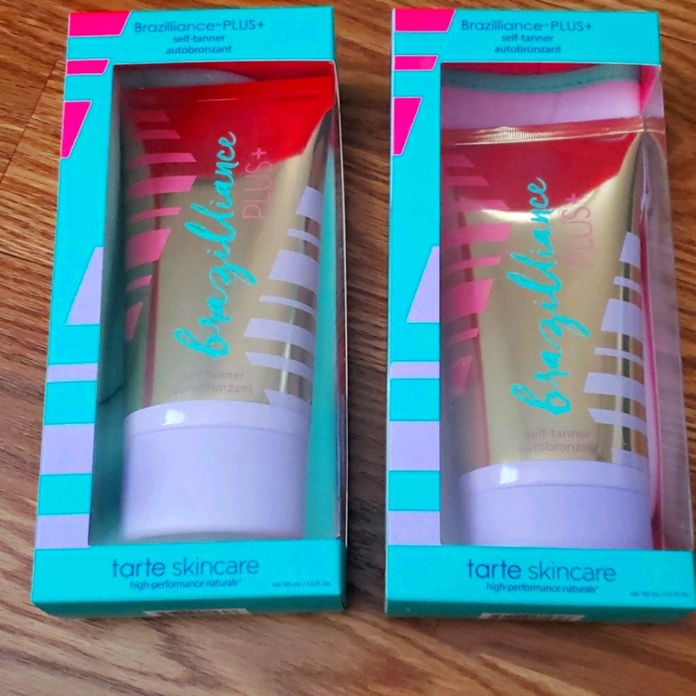 Set of 2 Tarte Brazilliance PLUS Self Tanner Set - Picture 1 of 8